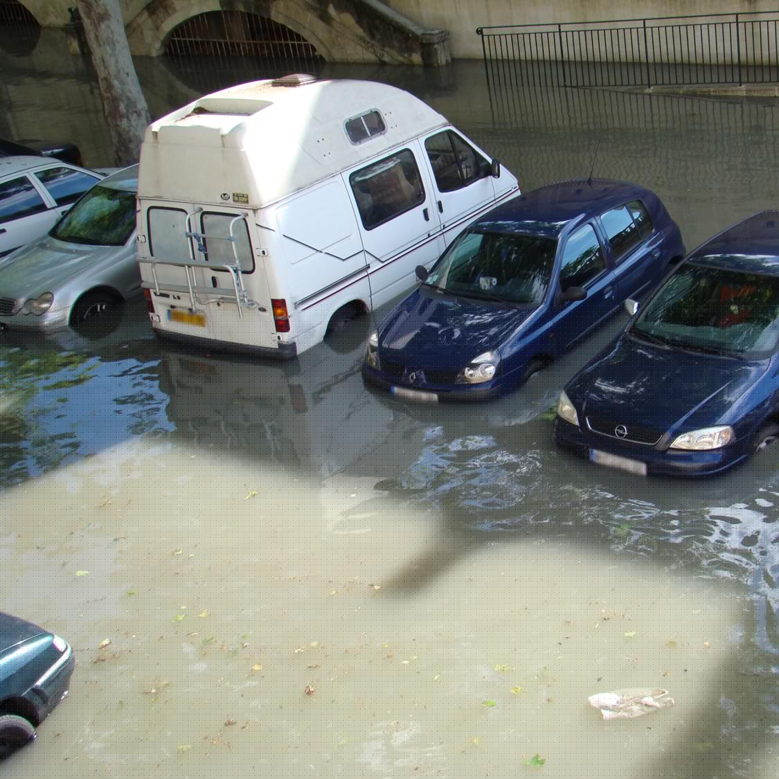 Inondations à Beaucaire